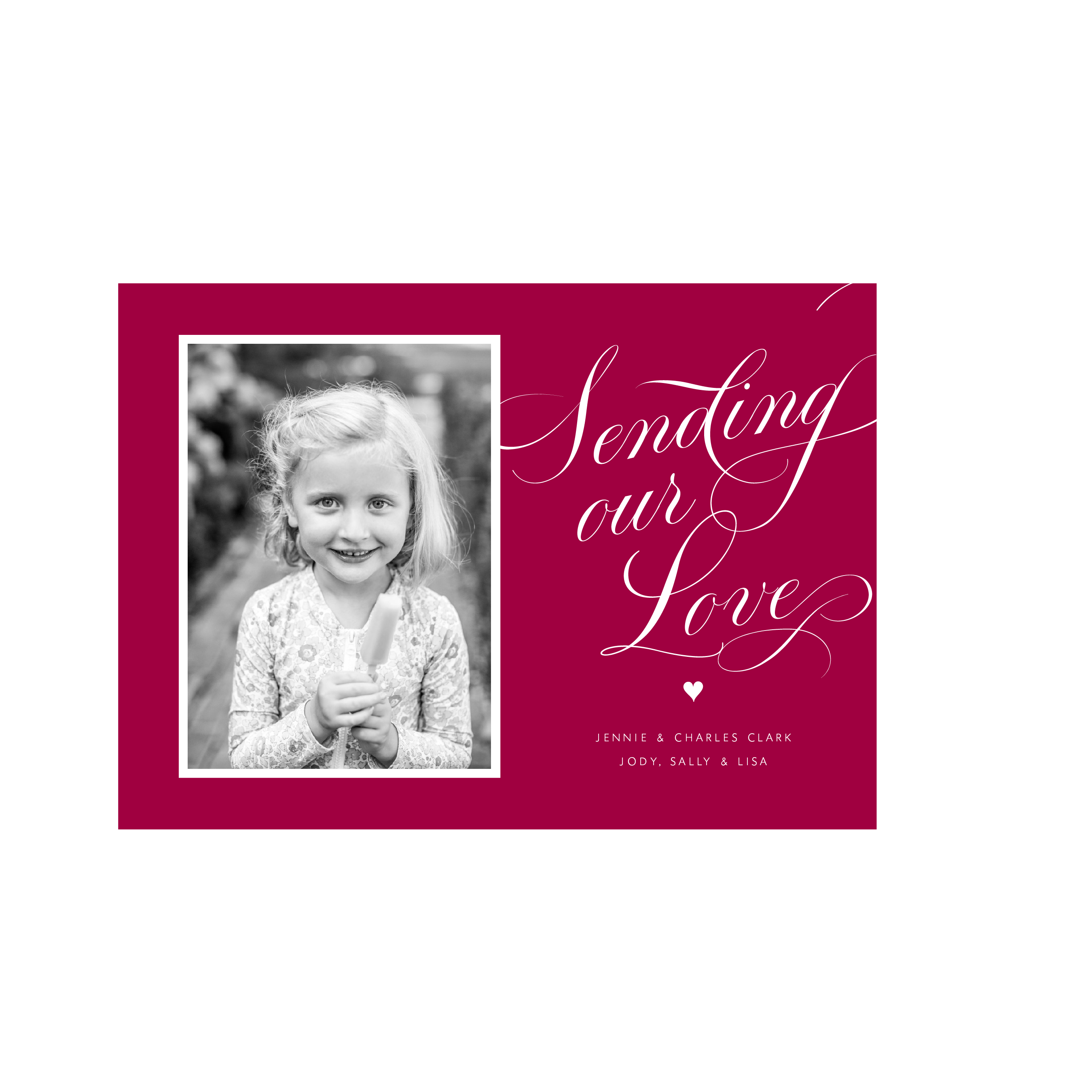 The Sally Valentines Card