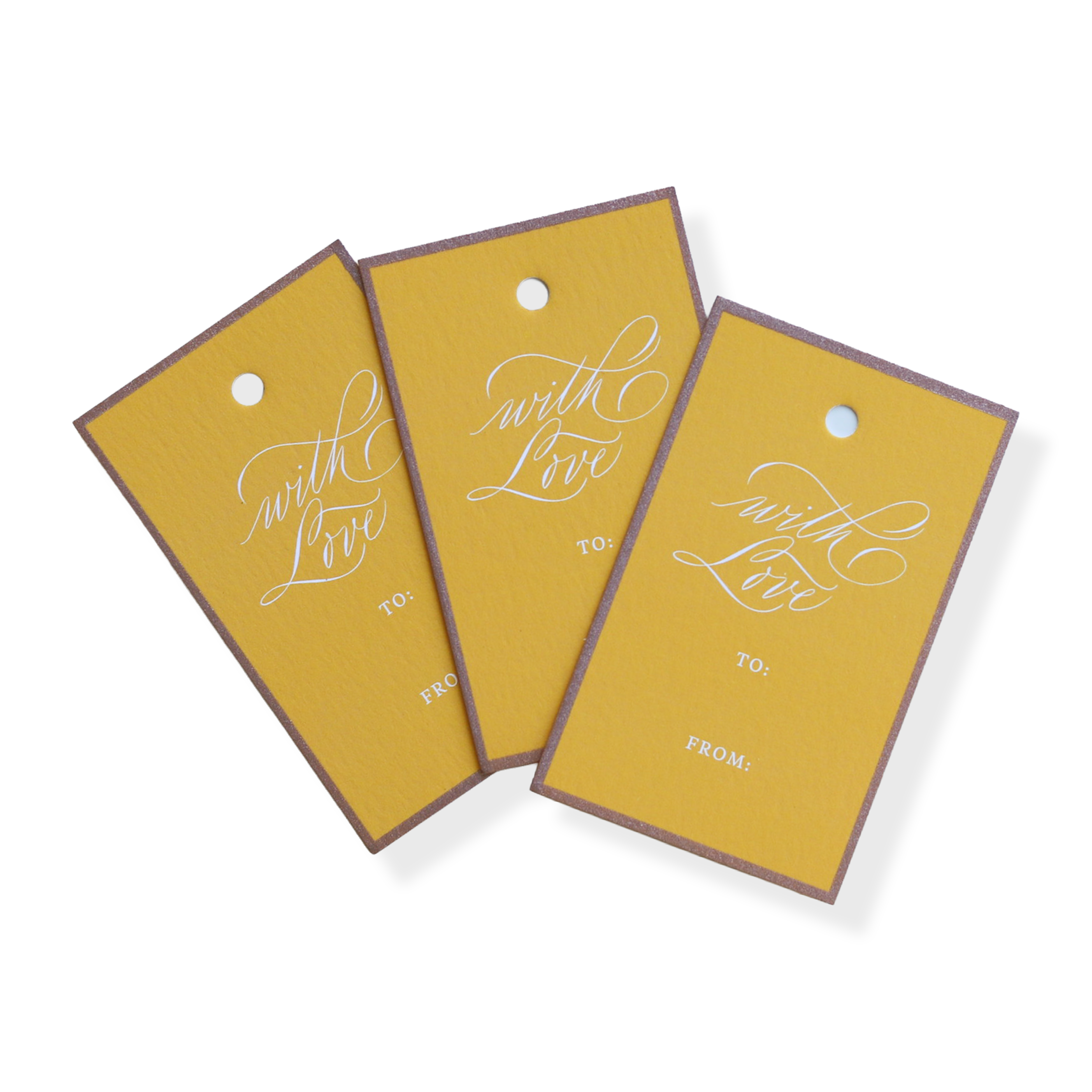 Louise Citrine Gift Tags (Set of 12)