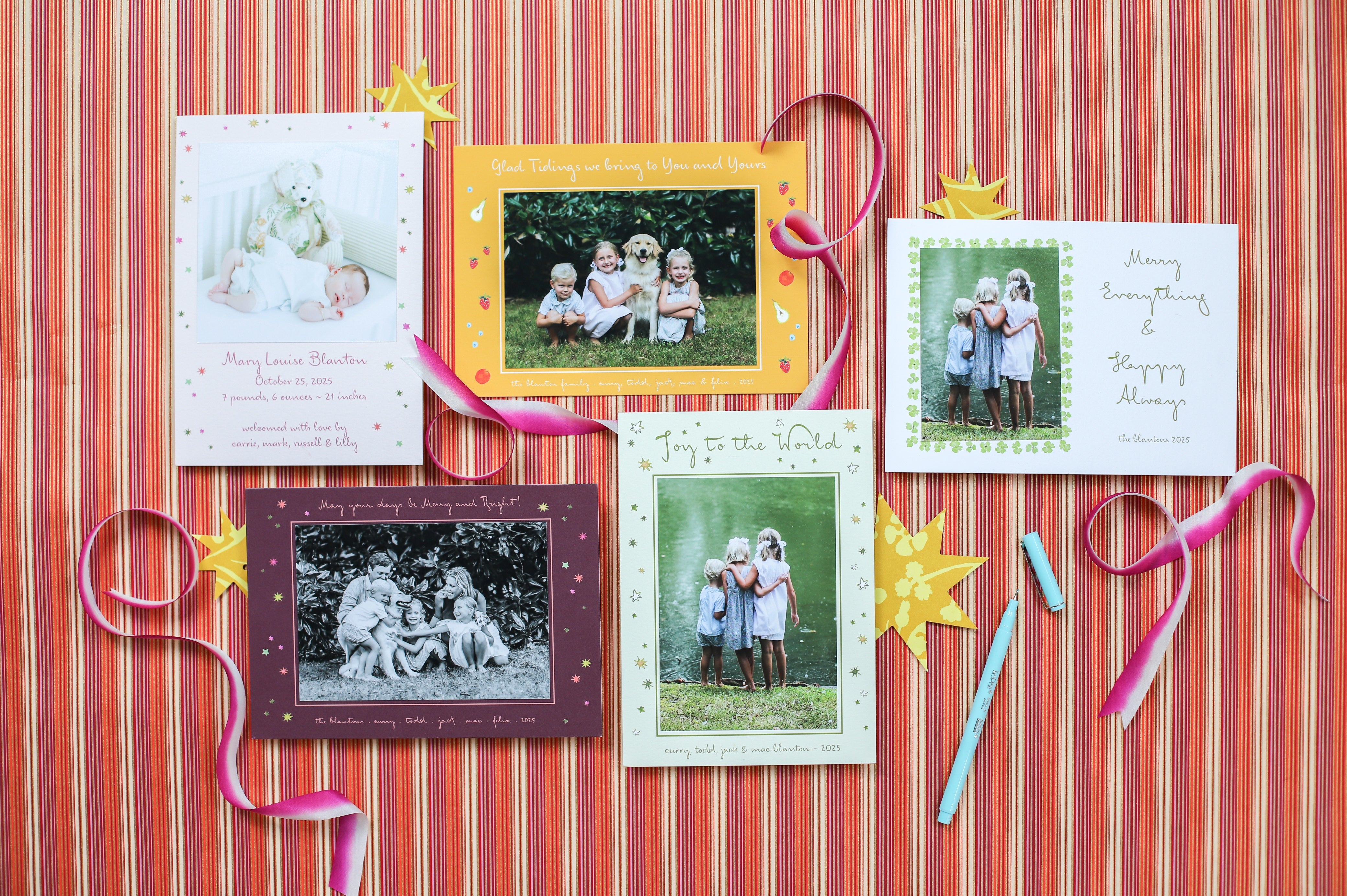 Lauren Q x Jody Geary Holiday Cards