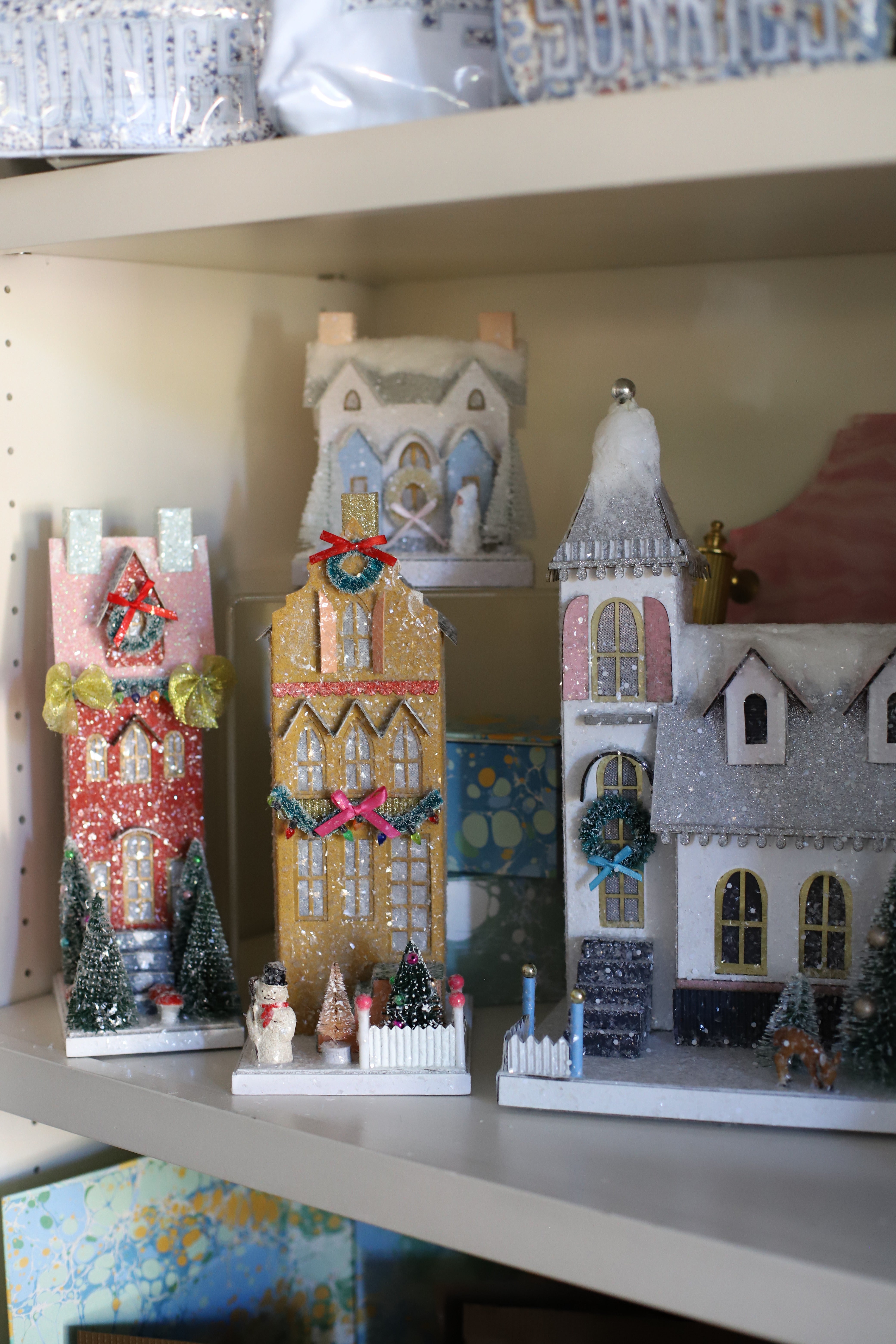 Christmas Village Houses