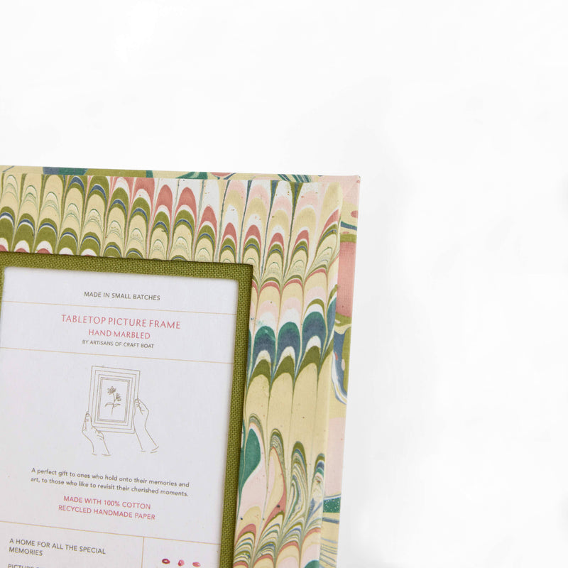 Marbled Picture Frame - Moss Mountain