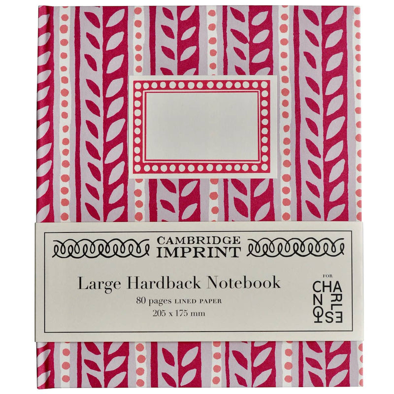 Large Hardback Notebook Charleston Border