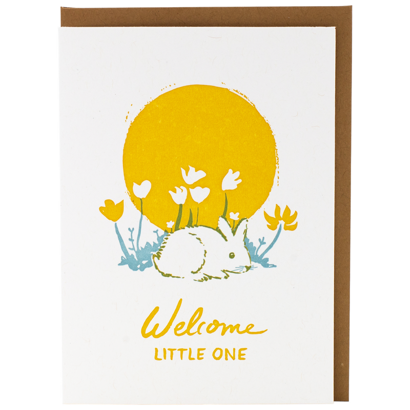 Little Bunny Baby Card