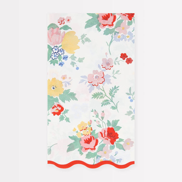 Vintage Floral Guest Towels
