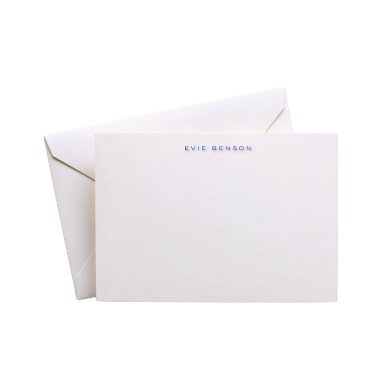 Evie Engraved Note