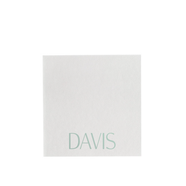 The Davis Cocktail Napkin