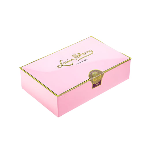 12-Piece Louis Sherry Chocolates Tin, Camellia Pink