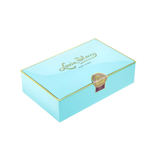 12-Piece Louis Sherry Chocolates Tin, Nile Blue