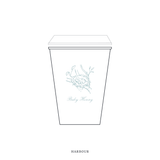 Surrey Motif Paper Cup | 12 oz with Lid