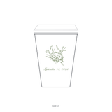 Surrey Motif Paper Cup | 12 oz with Lid
