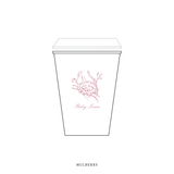 Surrey Motif Paper Cup | 12 oz with Lid