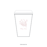 Surrey Motif Paper Cup | 12 oz with Lid
