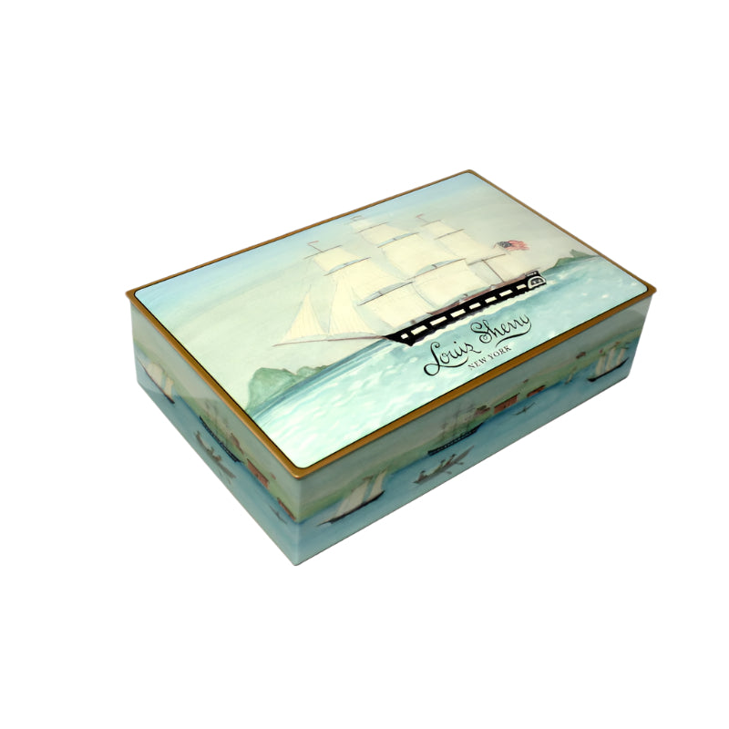 12-Piece Louis Sherry Chocolates Tin, Mary Maguire Monticello Ship