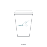 Hampstead Motif Paper Cup | 12 oz with Lid