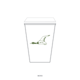 Hampstead Motif Paper Cup | 12 oz with Lid