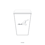 Hampstead Motif Paper Cup | 12 oz with Lid