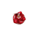 Raspberry Torte Glass Ornament