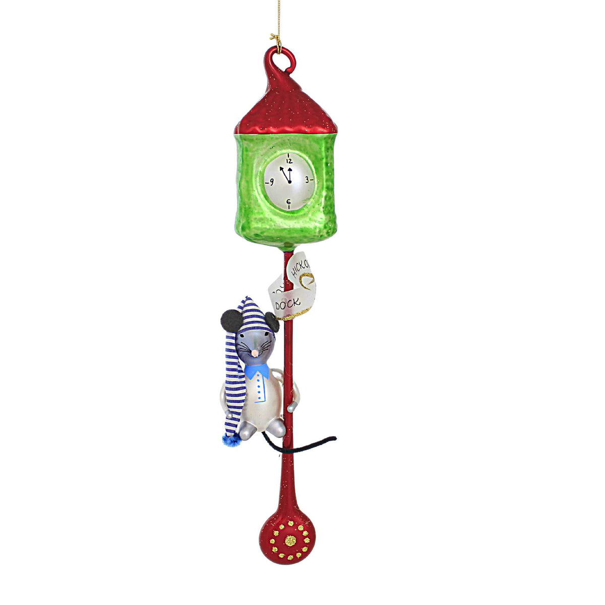 Hickory Dickory Dock Ornament