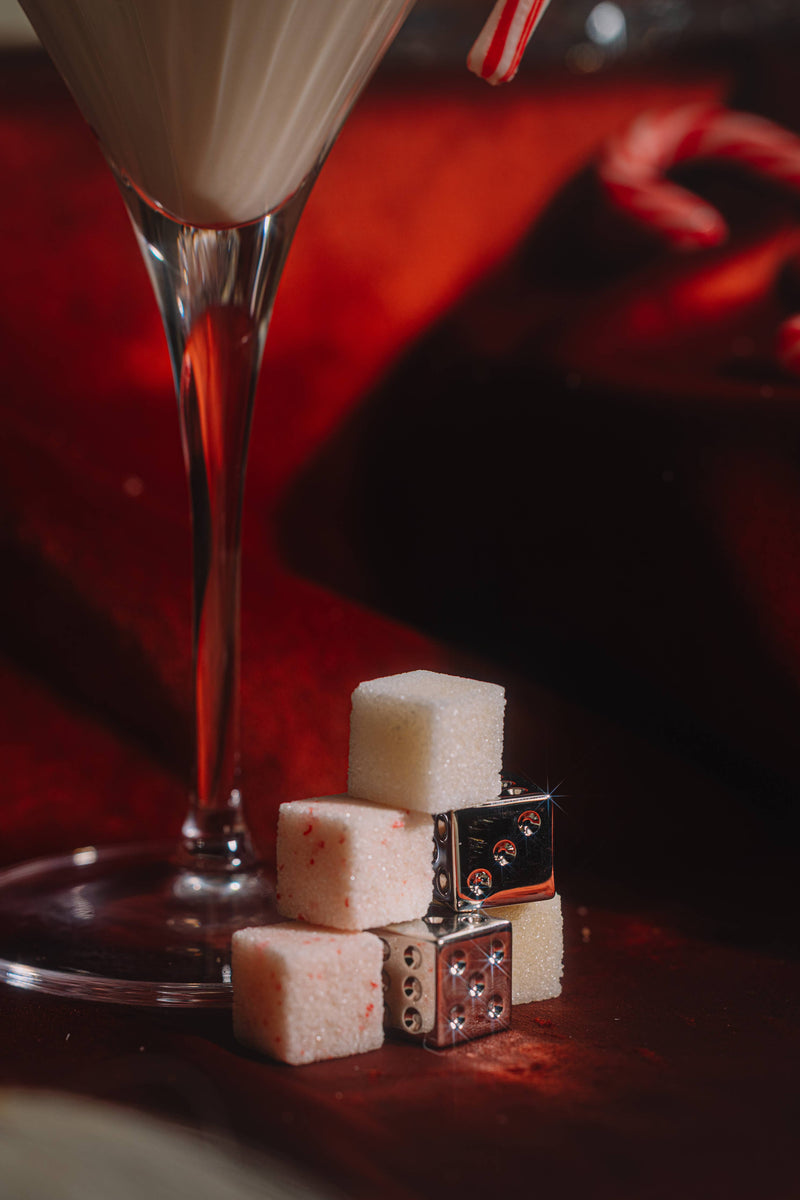 White Chocolate Candy Cane Martini Mixer Kit, Holiday