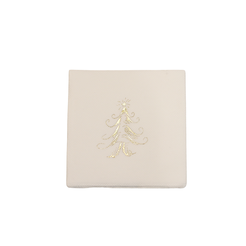 Whimsy Tree Petite White napkins