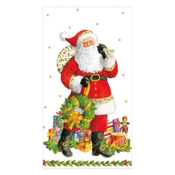 Jolly St. Nick Guest Towel