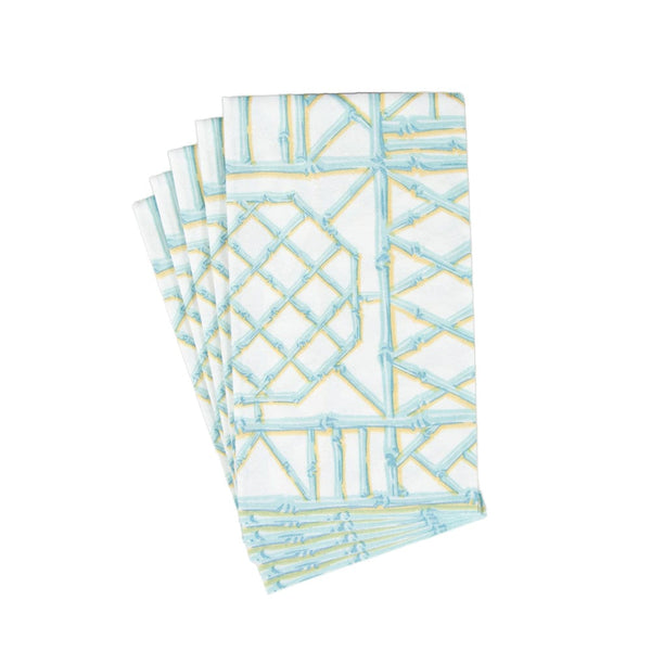 Bamboo Screen Paper Linen Guest Towels