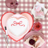 Coquette Heart Plates