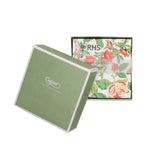 Christmas Chinoiserie White Napkin Box / Cocktail