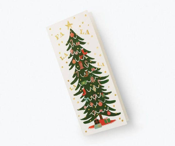 Fa La La Tree Card