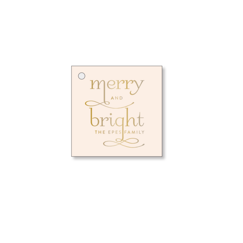 The Merry & Bright Tag