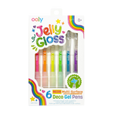 Jelly Gloss Neon Multi-Surface Deco Gel Pens - Set of 6