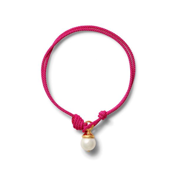 Cord Pearl Bracelet