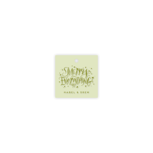 The Mayfair II Engraved Tag