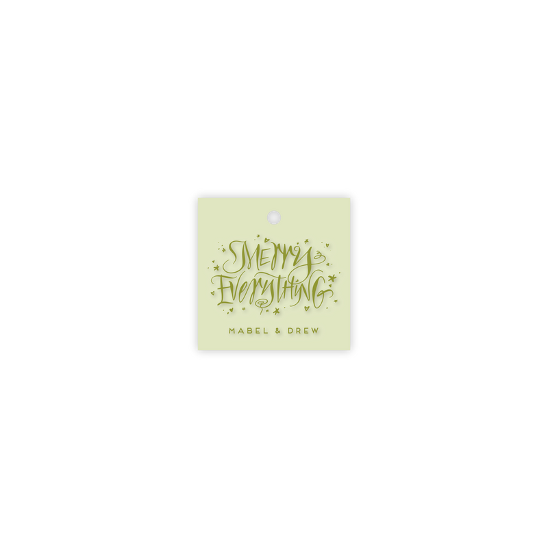 The Mayfair II Engraved Tag