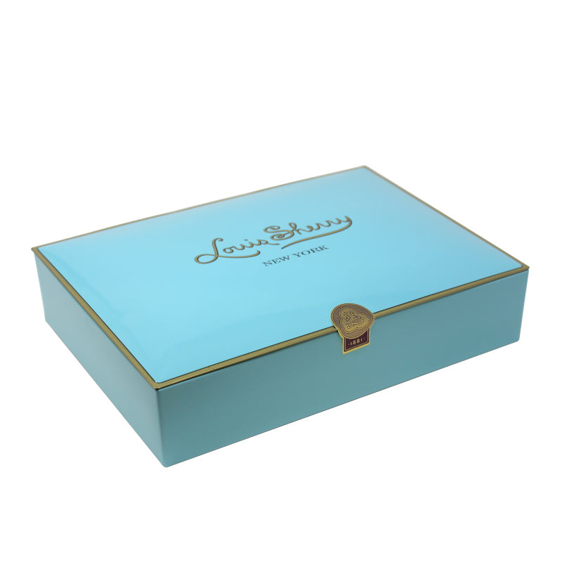 24-Piece Louis Sherry Chocolates Tin, Nile Blue