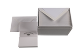 Original Crown Mill Classic Laid Note Card Presentation Box: Cream / 4x6"