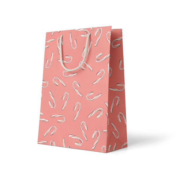 Candy Cane Gift Bag