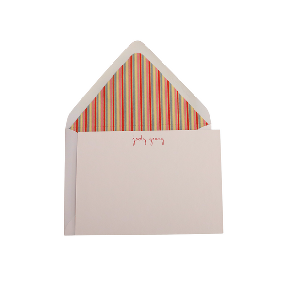 Jody Striped Chiyogami Stationery Set