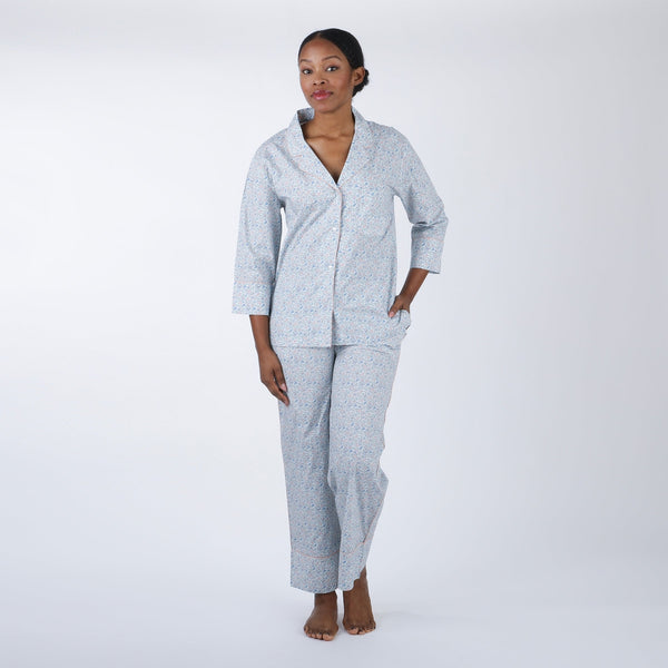French Floral Classic Cotton Pajamas