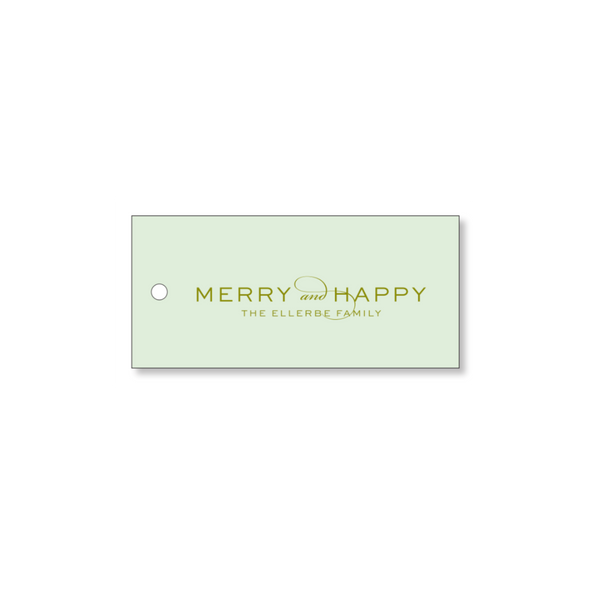 The Merry & Happy Tag