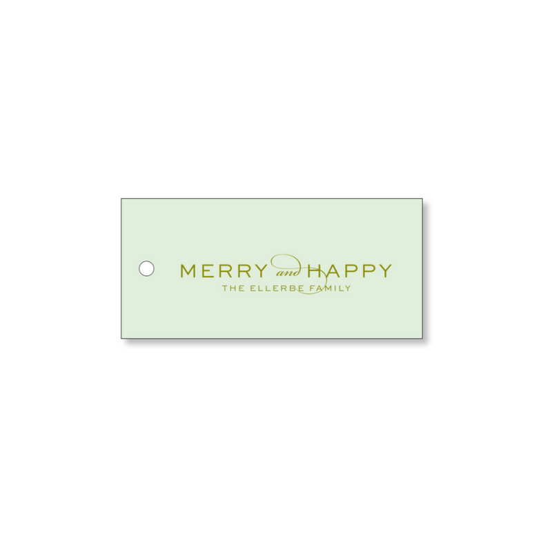 The Merry & Happy Tag