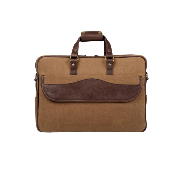 Waxed Canvas Briefcase