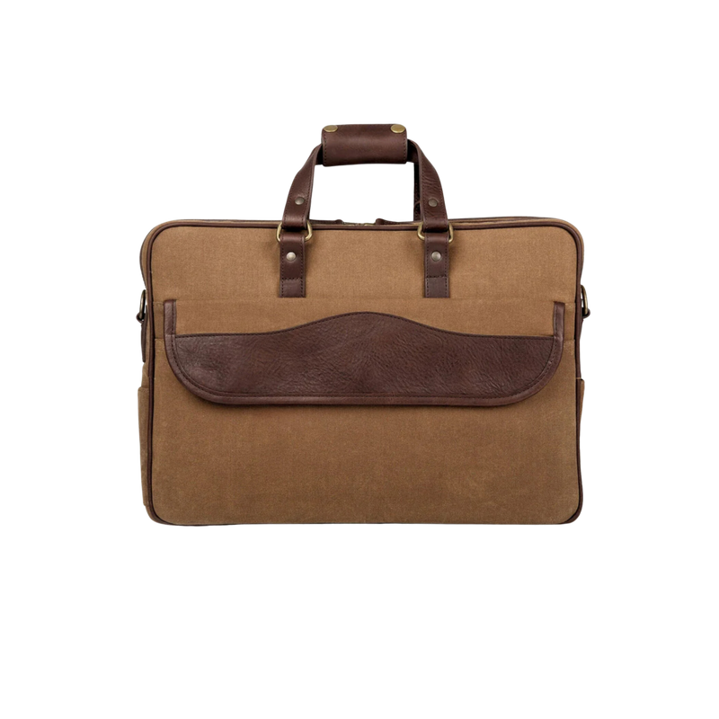 Waxed Canvas Briefcase