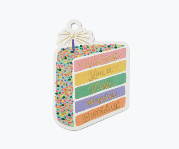 Cake Slice Gift Tags