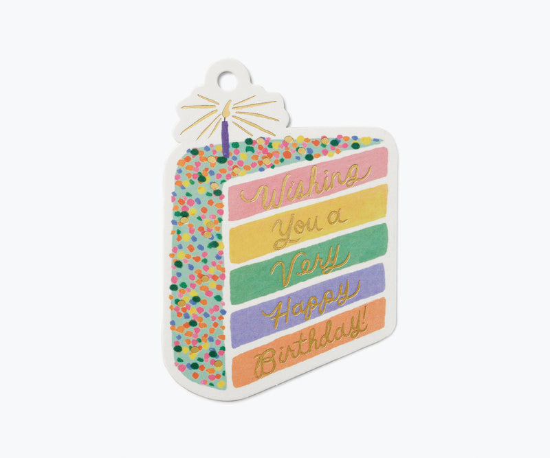 Cake Slice Gift Tags