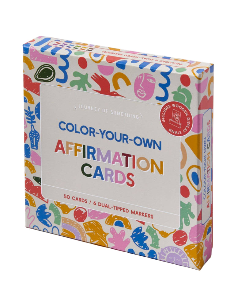 Color Your Own Affirmation Cards