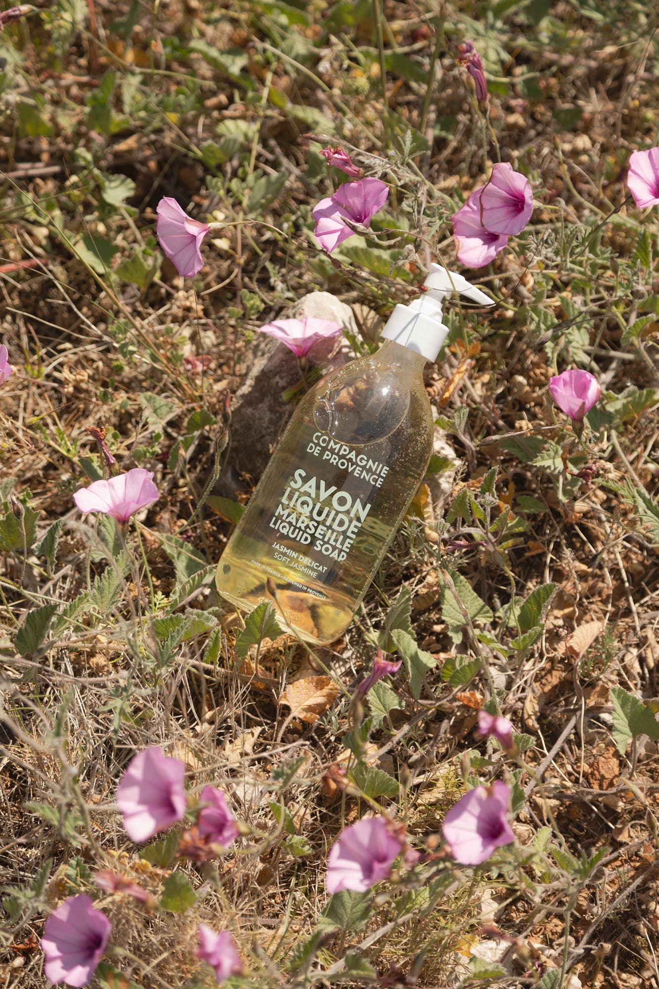 Liquid Marseille Soap Soft Jasmine 16.7 fl oz Glass