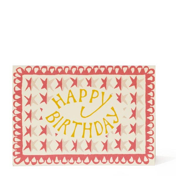 Happy Birthday Stars Card