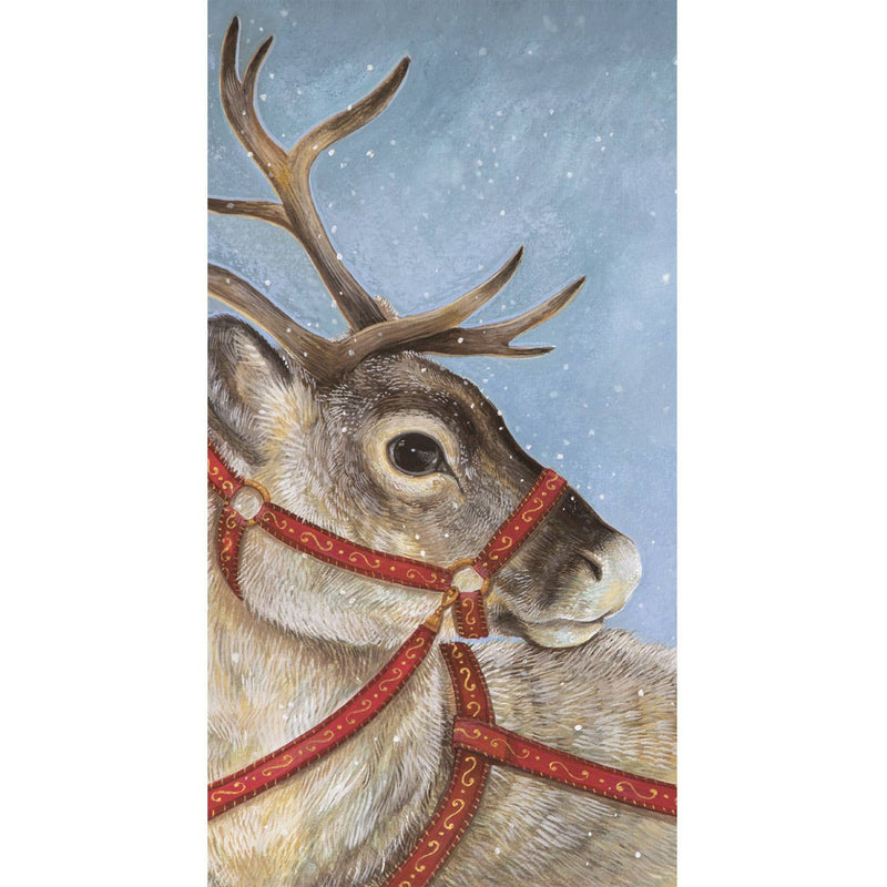 Dashing Reindeer Guest Napkin