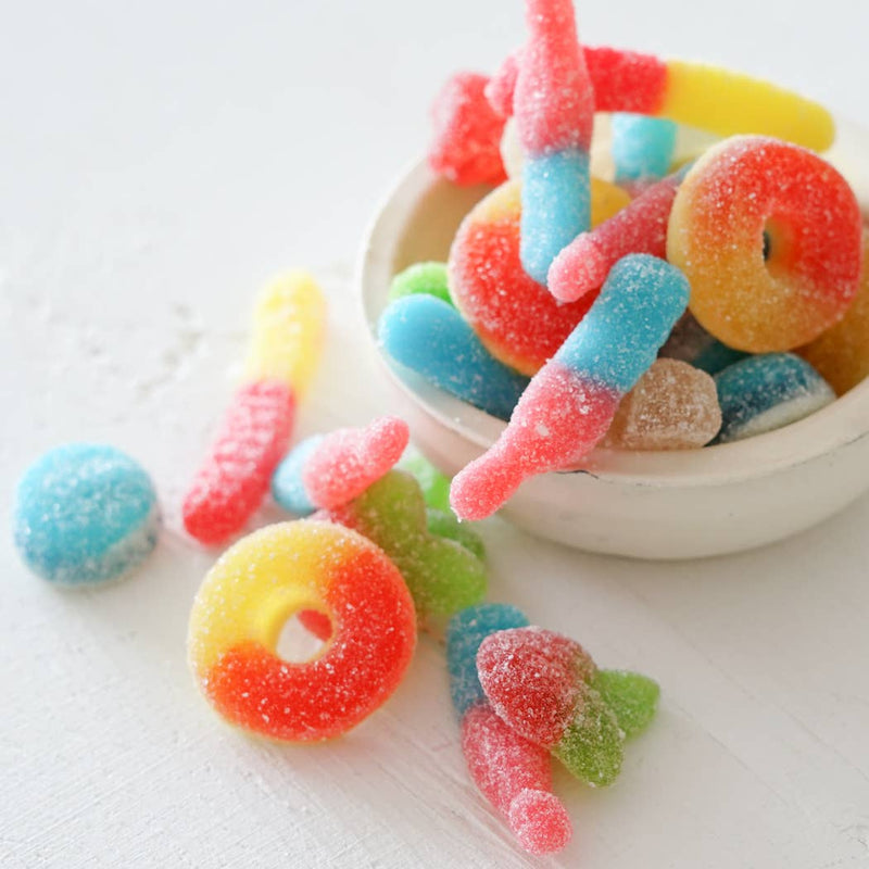 Large Sour Mix Gummy Candies